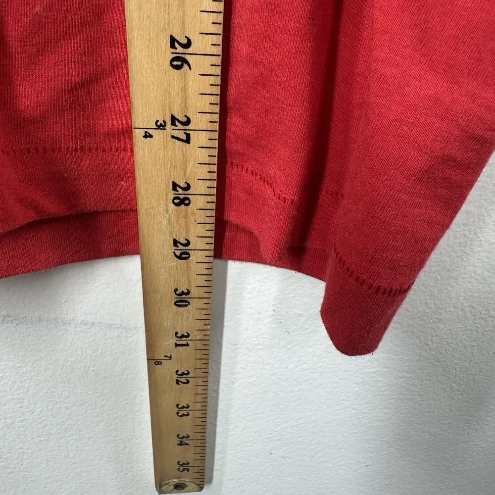Fruit of the Loom Vintage L Christmas Shirt - Red Plaid Ribbon Bow - Made in USA